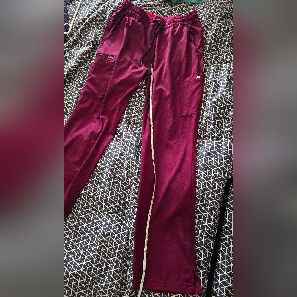 Moxie Scrubs Women's Wine Scrub Pants